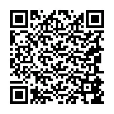 Código QR para número de telefone +19045846054