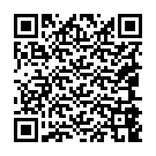 QR-код для номера телефона +19045849809