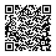 QR-Code für Telefonnummer +19045928509