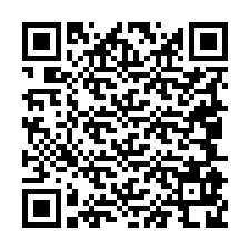 Código QR para número de teléfono +19045928522