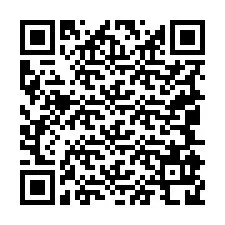 Código QR para número de teléfono +19045928524