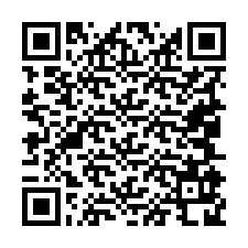 QR-Code für Telefonnummer +19045928537