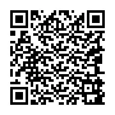 Código QR para número de teléfono +19045981408