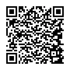 QR-koodi puhelinnumerolle +19045983723