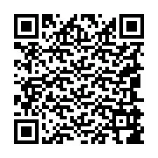 Código QR para número de telefone +19045986454