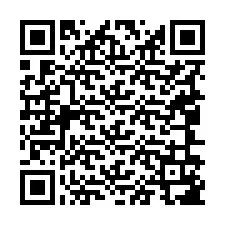 Código QR para número de telefone +19046187002