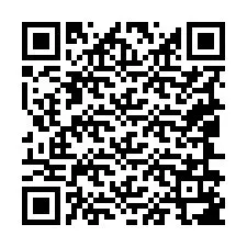 QR Code pour le numéro de téléphone +19046187119