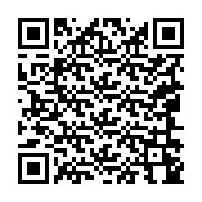 Código QR para número de telefone +19046244018