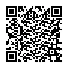 Código QR para número de teléfono +19046244019