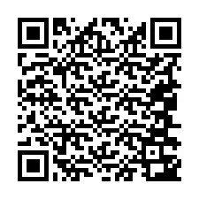 Kode QR untuk nomor Telepon +19046343373