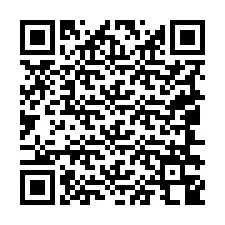 Código QR para número de telefone +19046348618