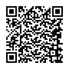 Código QR para número de telefone +19046667017