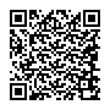Kode QR untuk nomor Telepon +19046670126