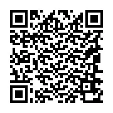 QR Code สำหรับหมายเลขโทรศัพท์ +19046670251