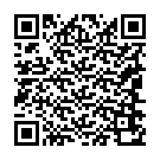 QR kód a telefonszámhoz +19046670261