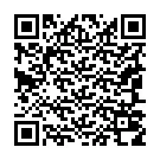 Código QR para número de teléfono +19047018605