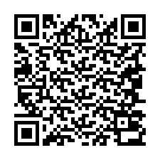 Kod QR dla numeru telefonu +19047032672