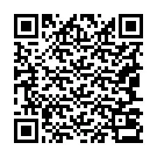 电话号码二维码 +19047033125