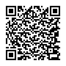 QR Code pour le numéro de téléphone +19047033254