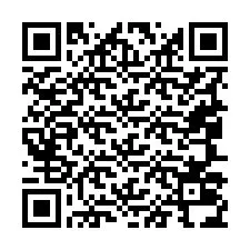 Kod QR dla numeru telefonu +19047034707