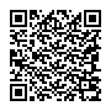 Código QR para número de telefone +19047035204