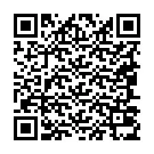 Kode QR untuk nomor Telepon +19047035246