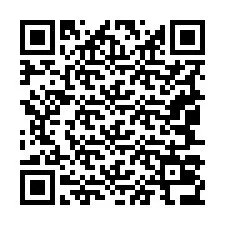 QR kód a telefonszámhoz +19047036435