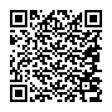 QR Code pour le numéro de téléphone +19047036783