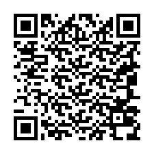 Kode QR untuk nomor Telepon +19047038704