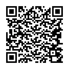 Código QR para número de telefone +19047050727