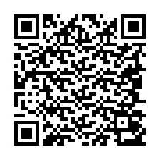 QR-code voor telefoonnummer +19047053666