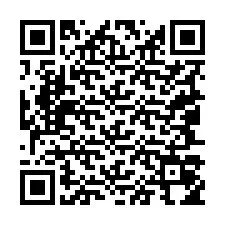 Código QR para número de telefone +19047054468