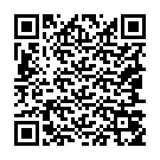 QR Code pour le numéro de téléphone +19047055489