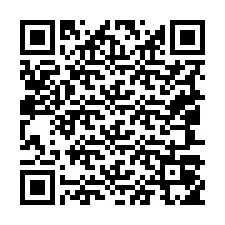 Código QR para número de telefone +19047055809