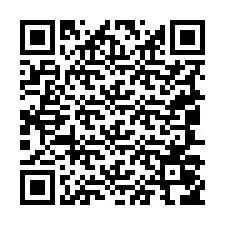 QR код за телефонен номер +19047056744