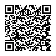 QR Code pour le numéro de téléphone +19047058328