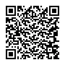 QR kód a telefonszámhoz +19047059504