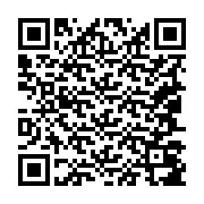 QR-koodi puhelinnumerolle +19047087179