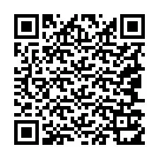 Kode QR untuk nomor Telepon +19047111238