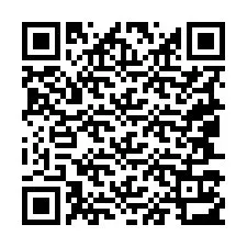 QR код за телефонен номер +19047113078