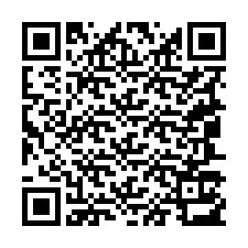 Kode QR untuk nomor Telepon +19047113954