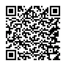 Kode QR untuk nomor Telepon +19047114479