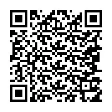Codice QR per il numero di telefono +19047115196