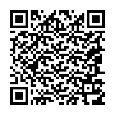 QR код за телефонен номер +19047116559