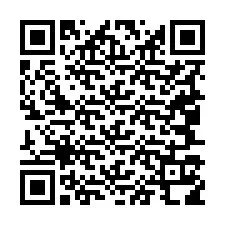 Kode QR untuk nomor Telepon +19047118032