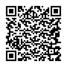 QR-kood telefoninumbri jaoks +19047119025