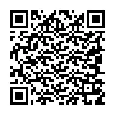 QR Code สำหรับหมายเลขโทรศัพท์ +19047119234