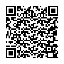 Código QR para número de teléfono +19047140018