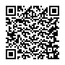 QR-kood telefoninumbri jaoks +19047141519