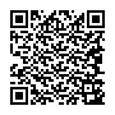 Kode QR untuk nomor Telepon +19047143622